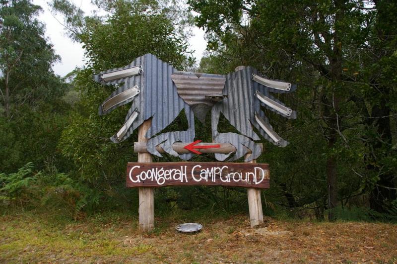 Goongerah ParkGoongerah Park Welcome Sign [DELETE THE WOODS POINT PHOTO FOR GOONGERAH]